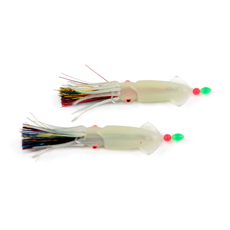 AHI SB-611G Fishing Gear Rigs and Harnesses, Size 6, White - Image 1